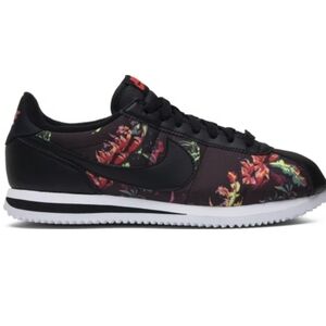 Nike Classic‎ Cortez LX Floral Pack Gold Womans Sneaker Size 9.5